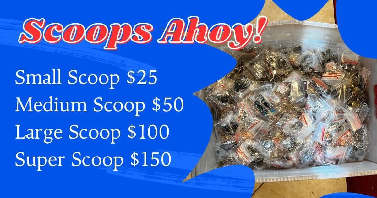 Hardware - Zipper Pull Scoops!