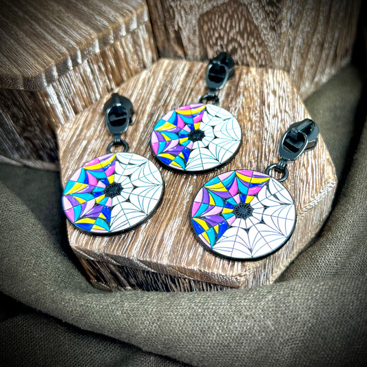 Hardware - Window Enamel Nylon Zipper Pulls #5