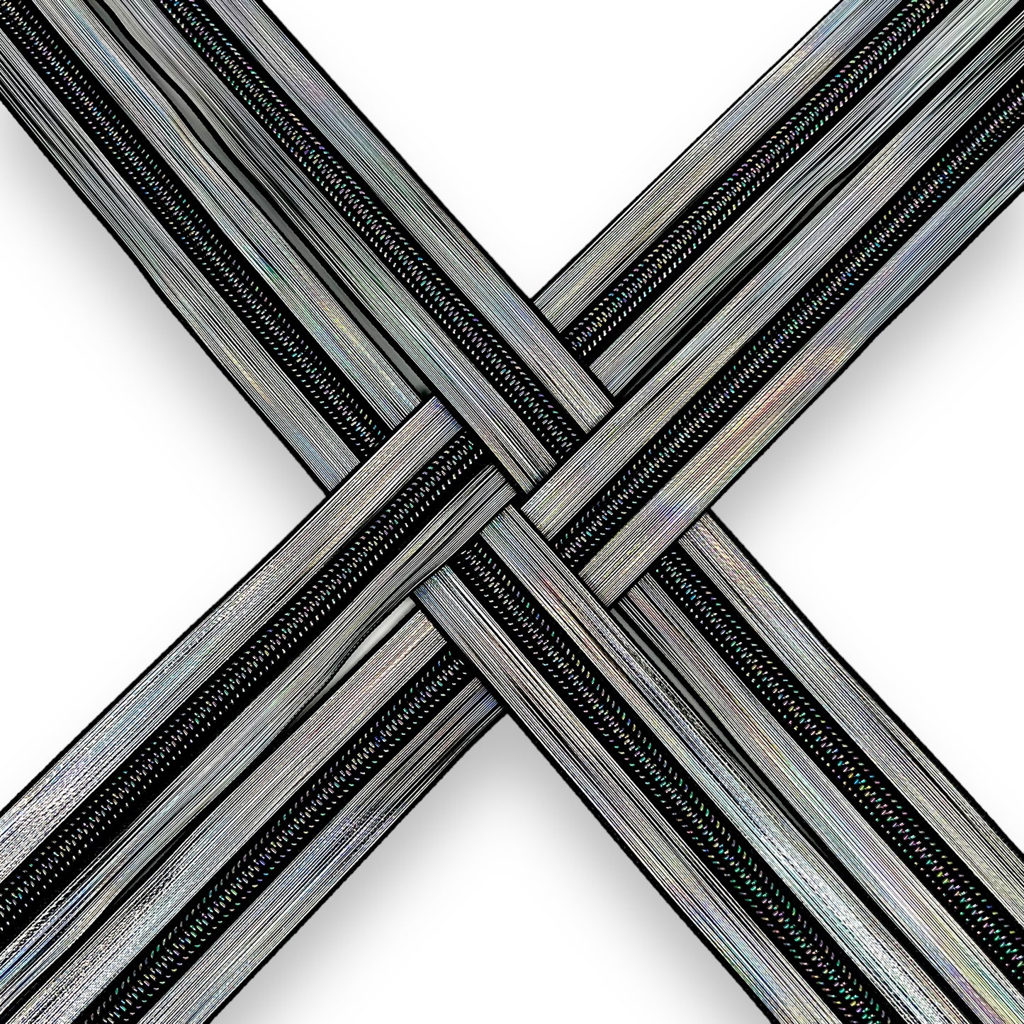 Hardware - Holographic Nylon Zipper Tape #5