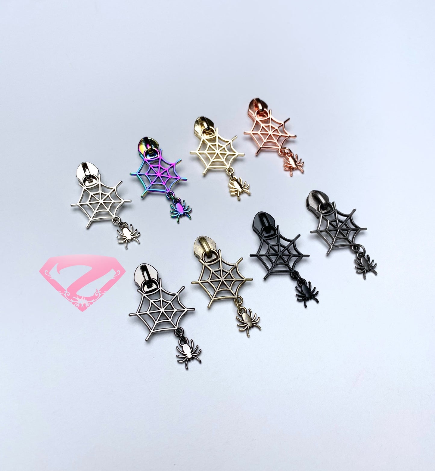 Hardware - Spiderweb Nylon Zipper Pulls #5