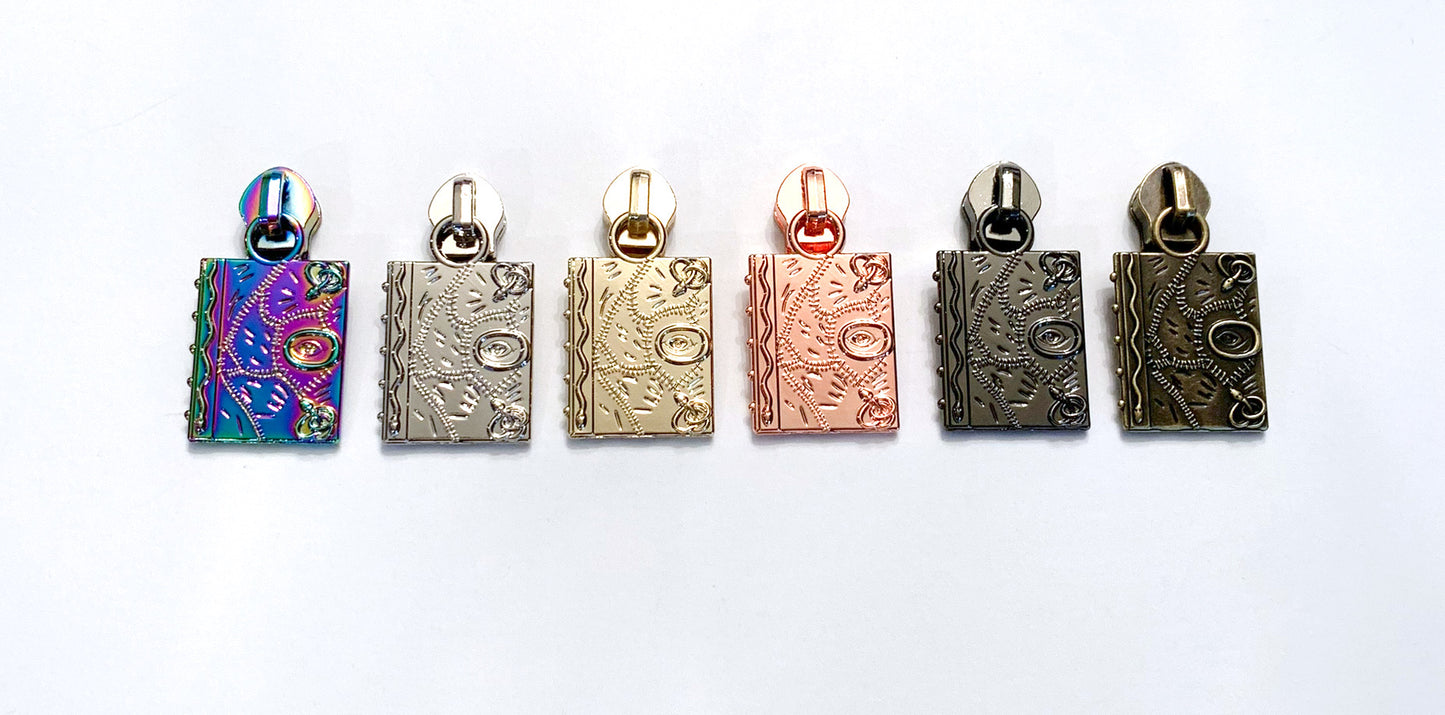 Hardware - Spellbook Nylon Zipper Pulls #5