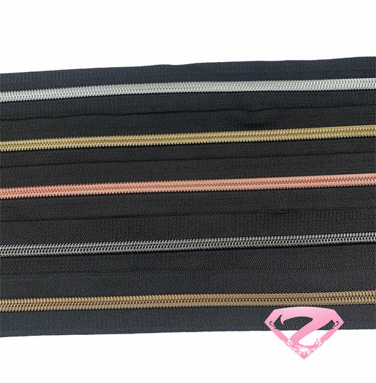 Hardware - Black Nylon Zipper Tape #5