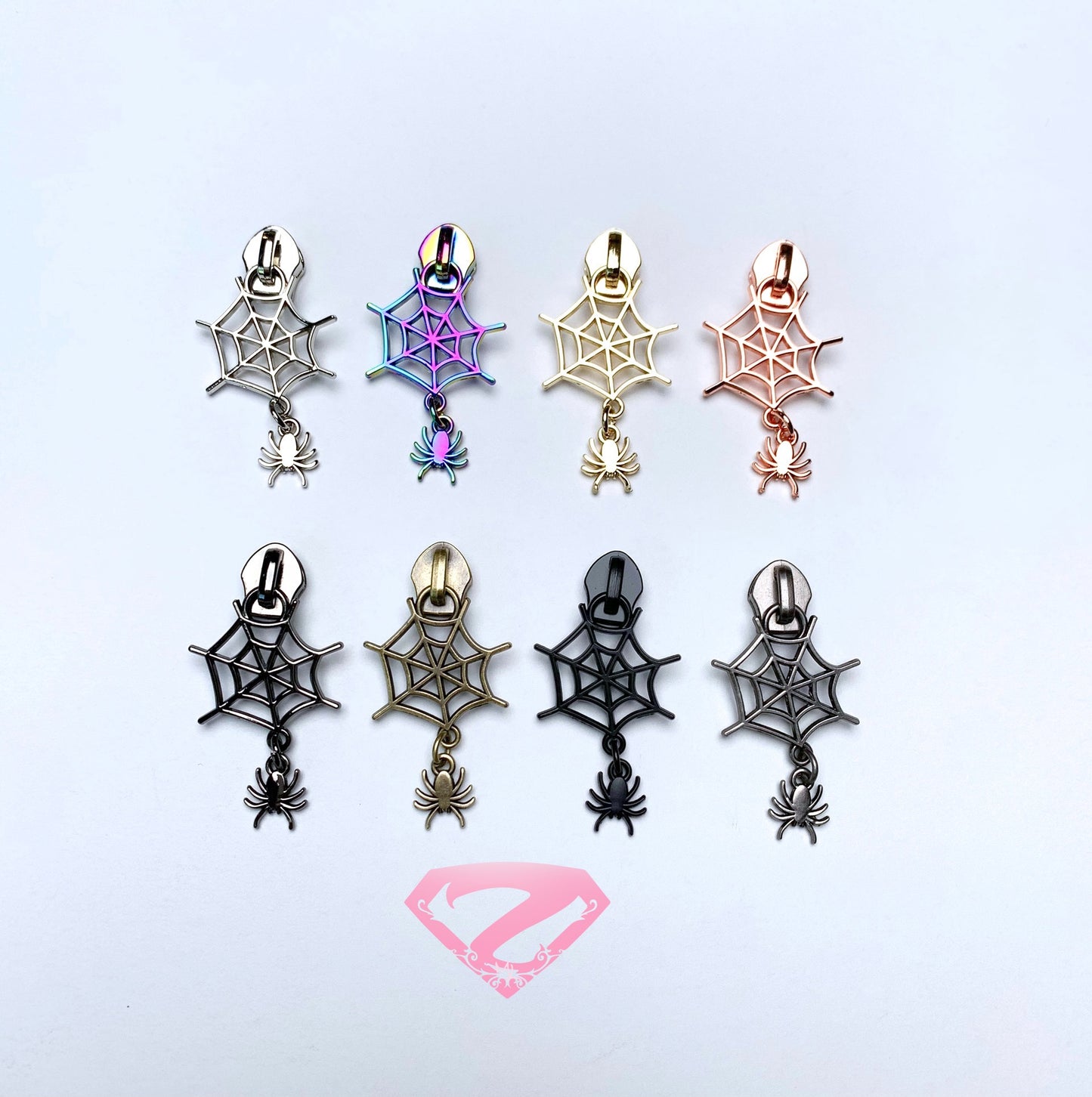Hardware - Spiderweb Nylon Zipper Pulls #5