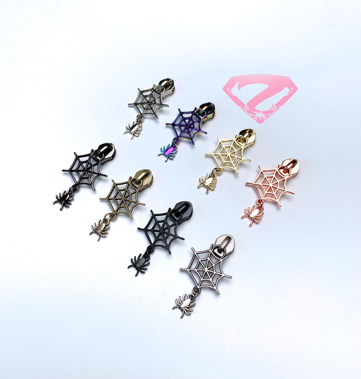 Hardware - Spiderweb Nylon Zipper Pulls #5