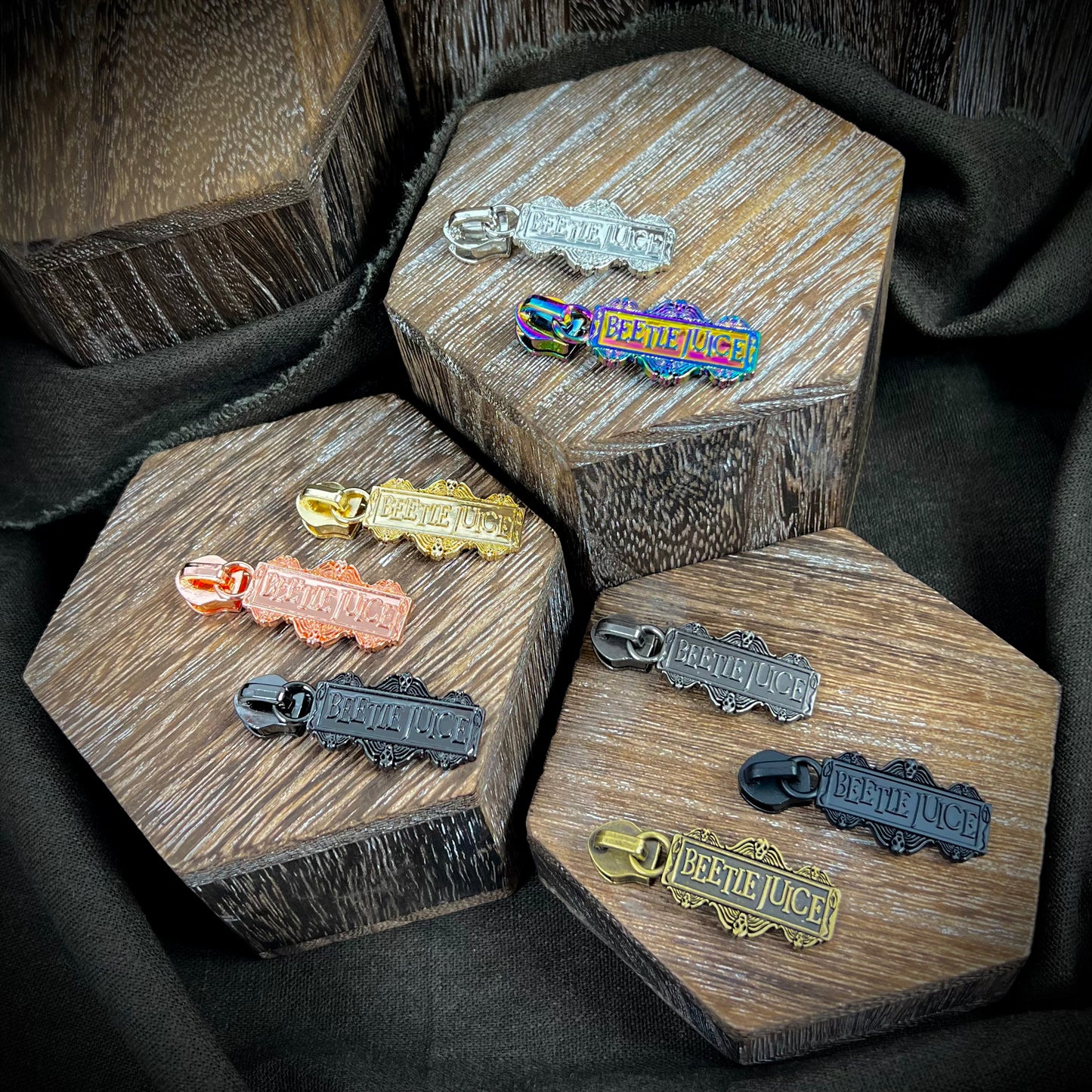 Hardware - BJ Nylon Zipper Pulls #5