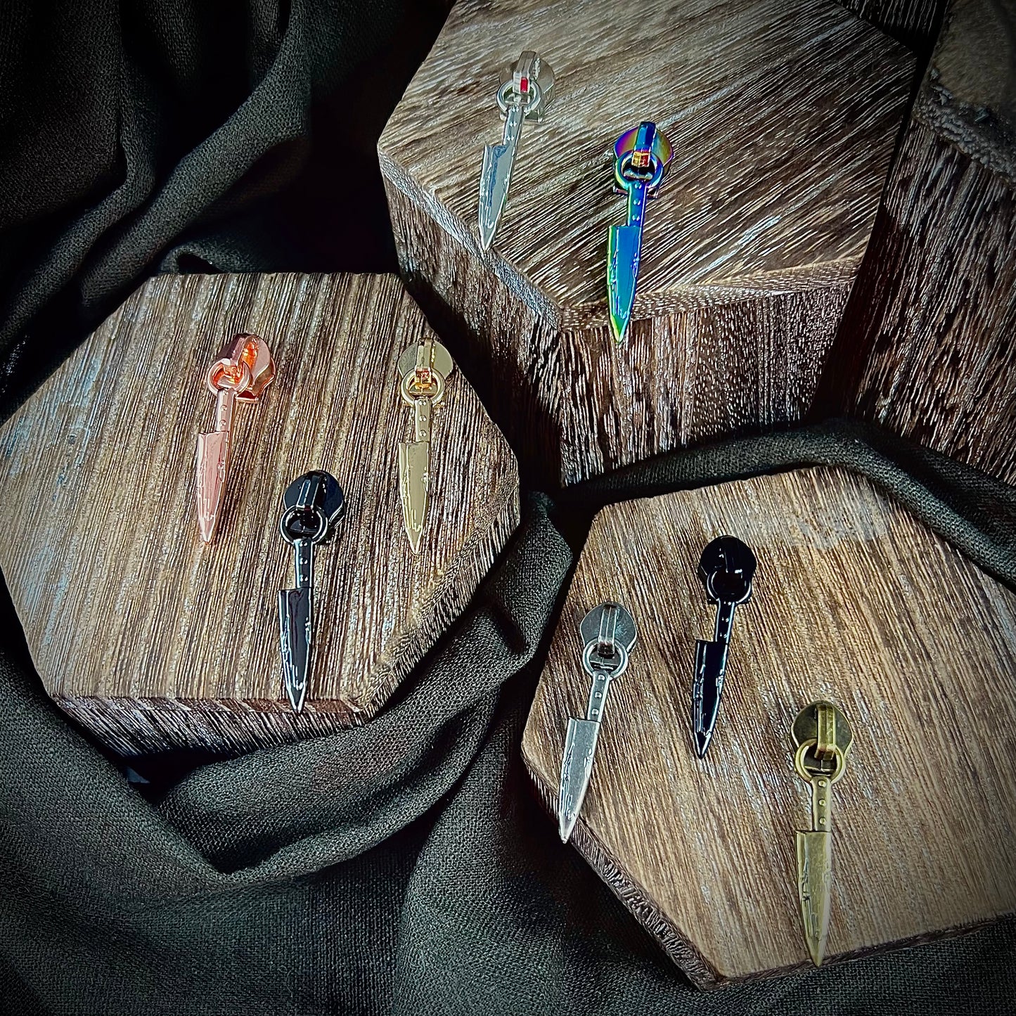 Hardware - Knife πͺ Zipper Pulls #5