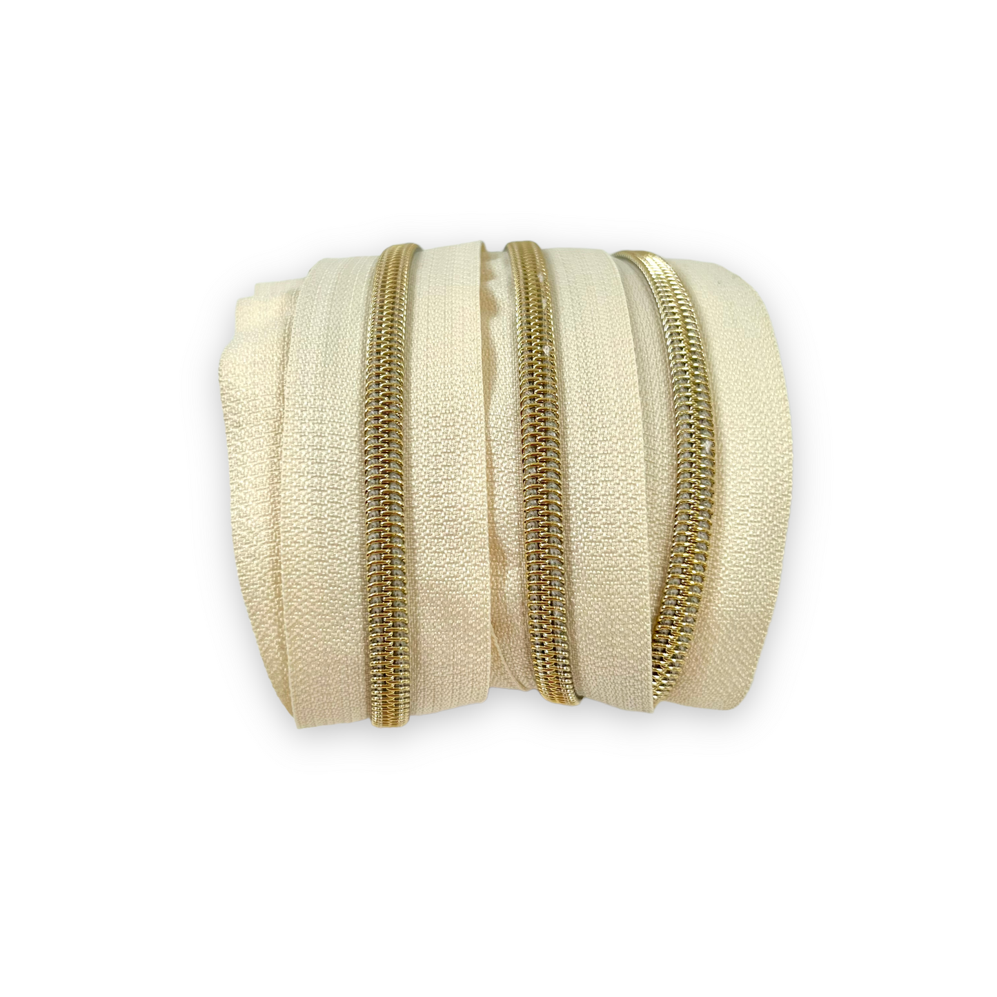 Hardware - Café Au Lait Nylon Zipper Tape #5