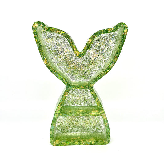 Mermaid Tale Clip Tray (Green - Large)