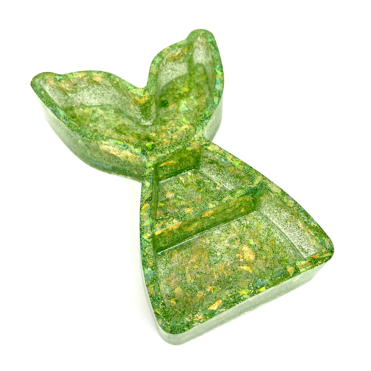 Mermaid Tale Clip Tray (Green - Large)