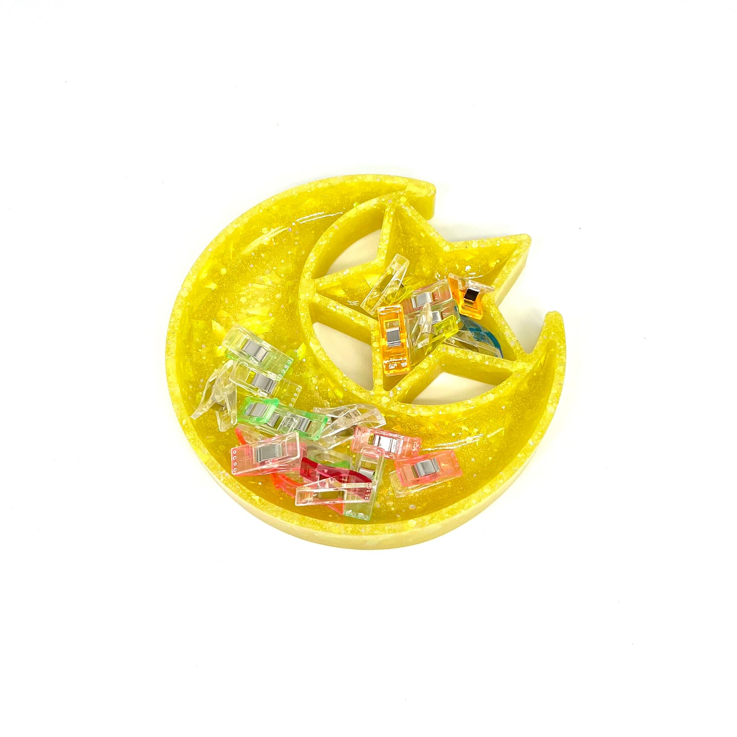Moon & Star Clip Tray (Yellow)