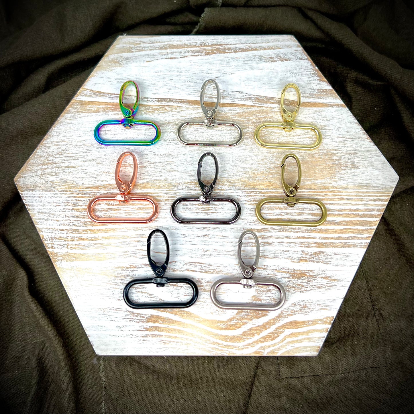 Hardware - 1.5” Oval Swivel Hook