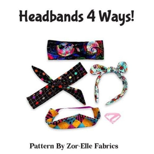 Pattern - Headband 4 Ways