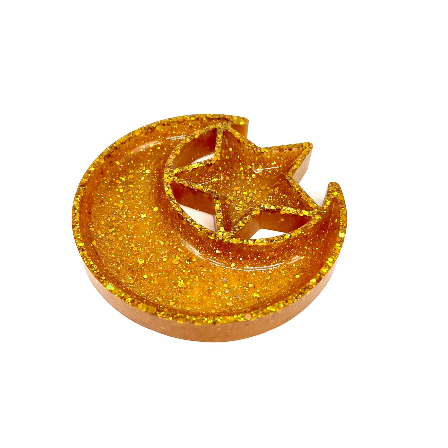 Moon & Star Clip Tray (Golden Copper)
