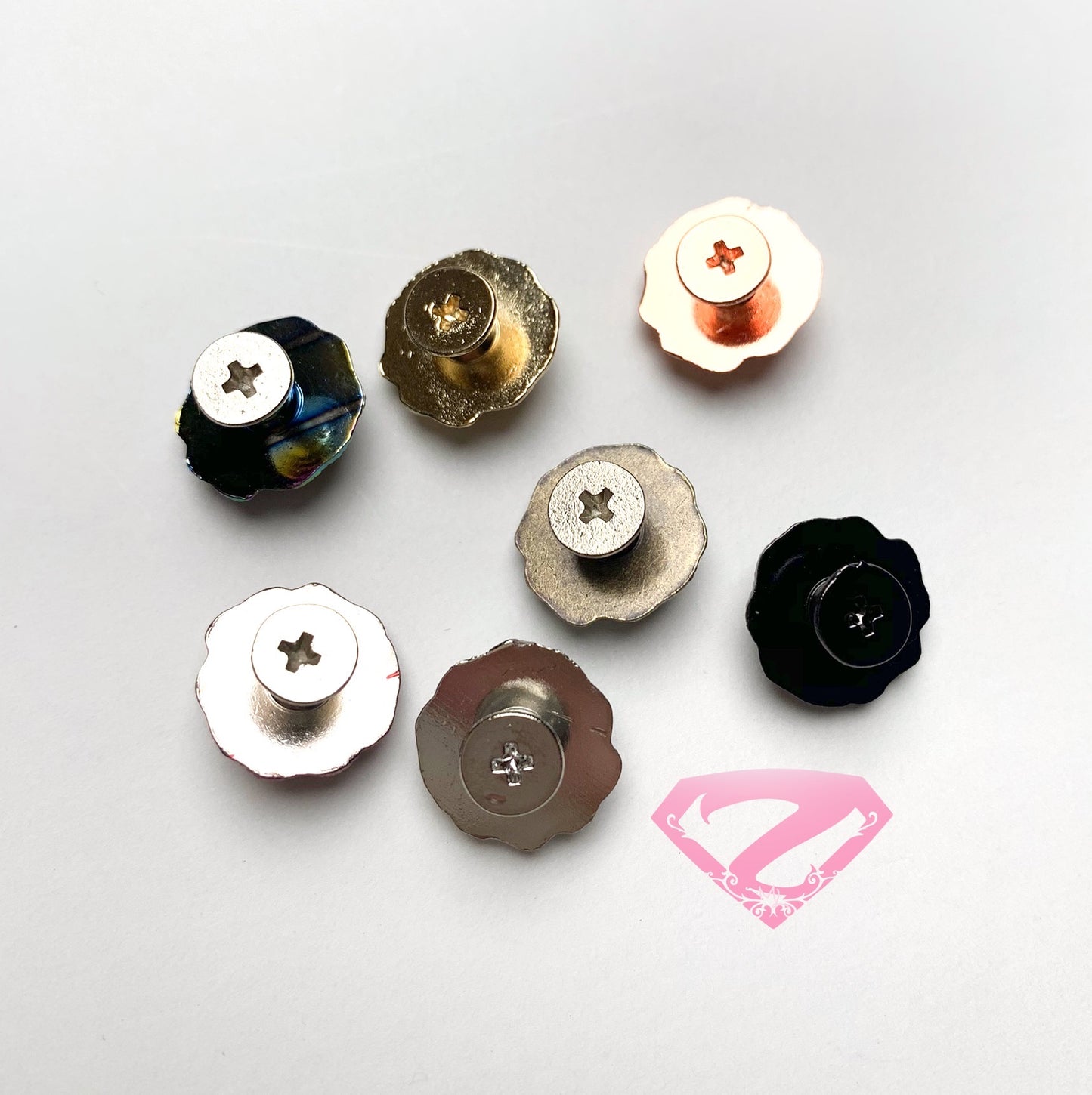 Hardware - Rose Chicago Screws (6mm)