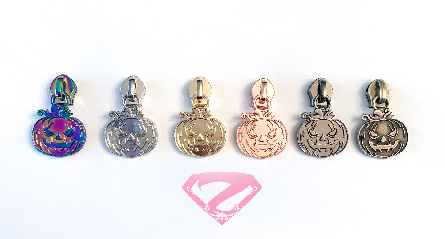 Hardware - Pumpkin Nylon Zipper Pulls #5