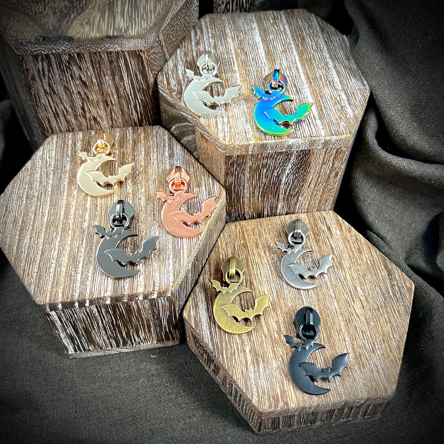 Hardware - Hallows Eve Nylon Zipper Pulls #5