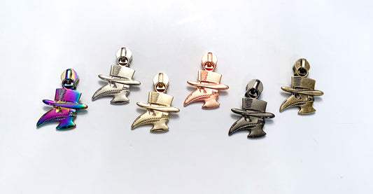 Hardware - Plague Doctor Nylon Zipper Pulls #5