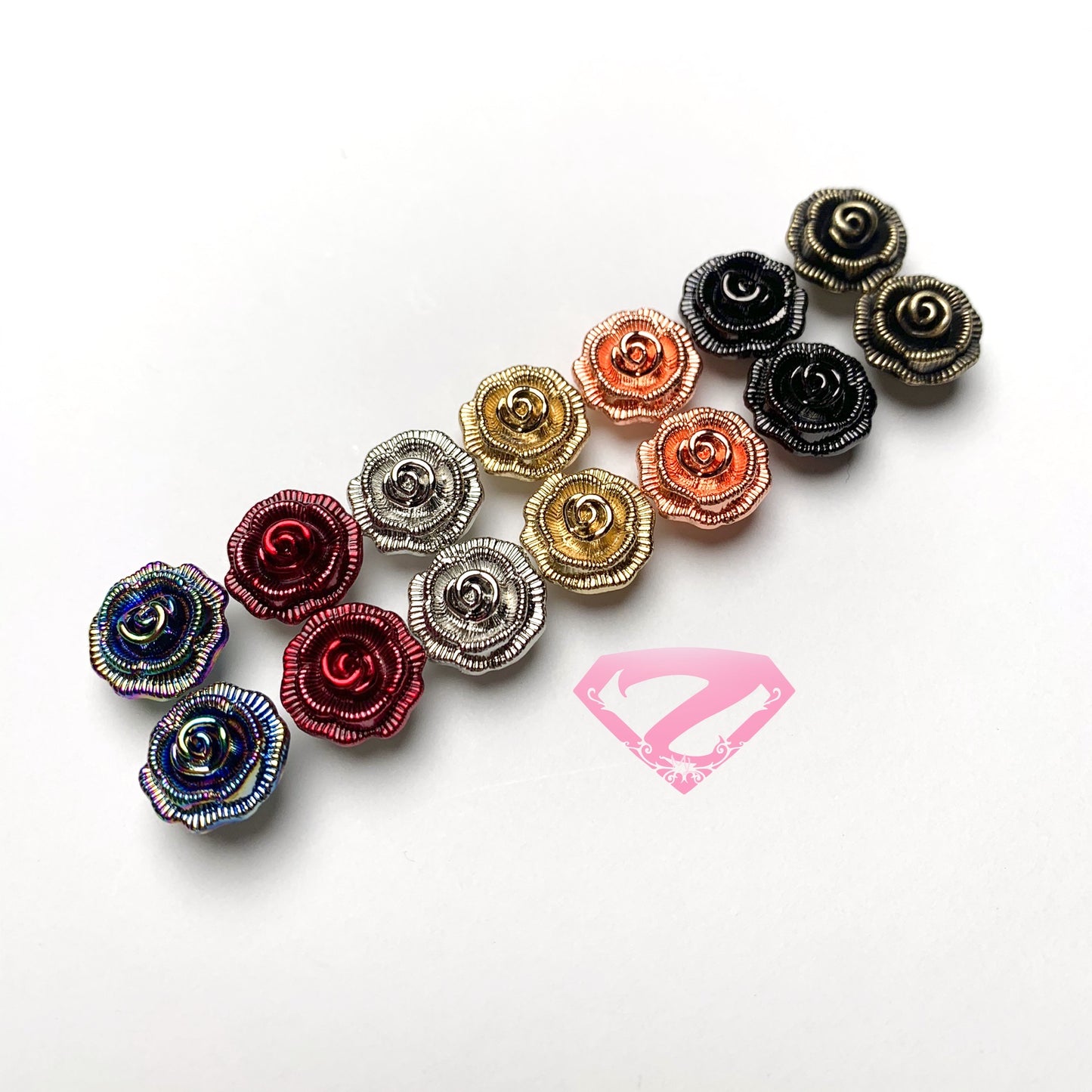 Hardware - Rose Chicago Screws (6mm)
