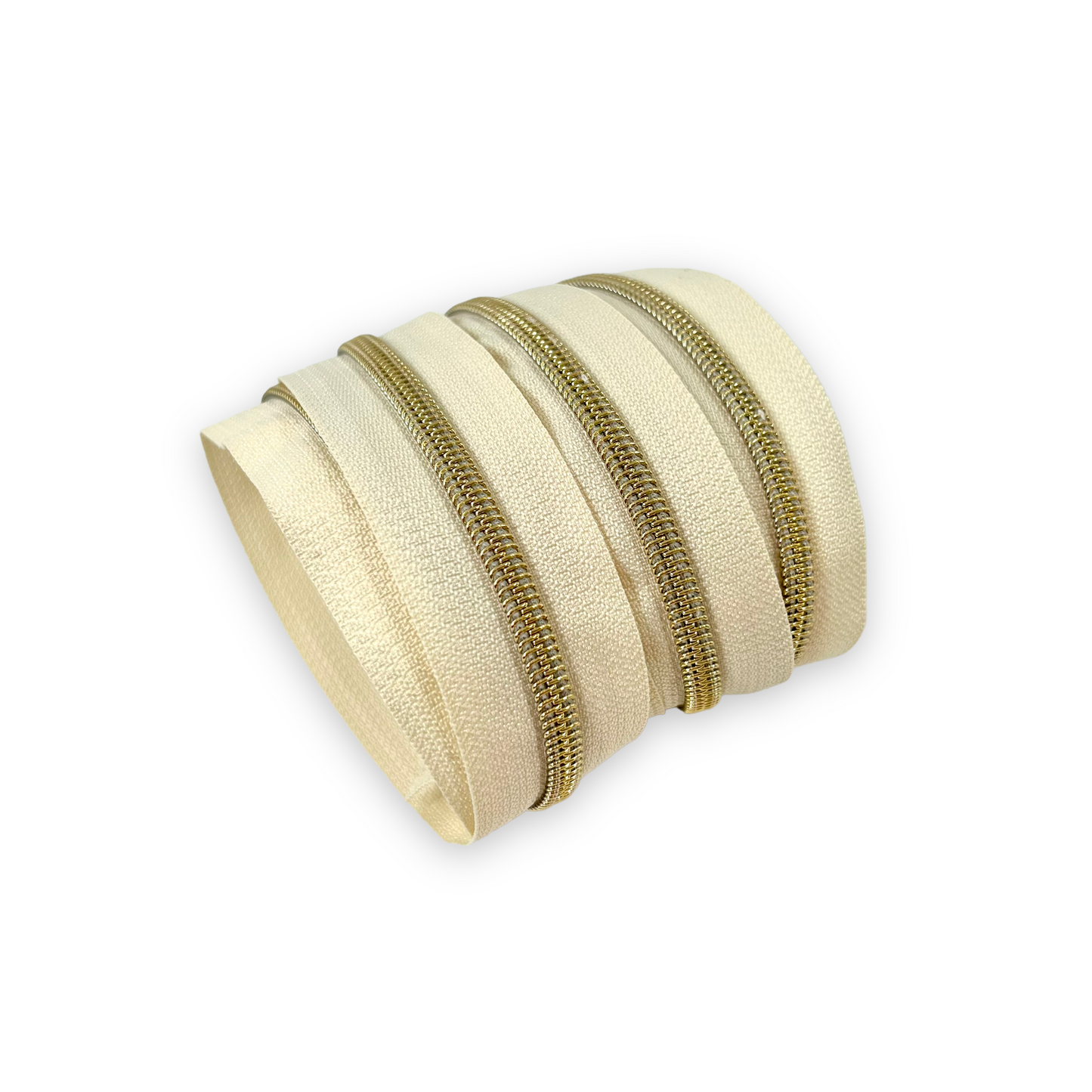 Hardware - Café Au Lait Nylon Zipper Tape #5