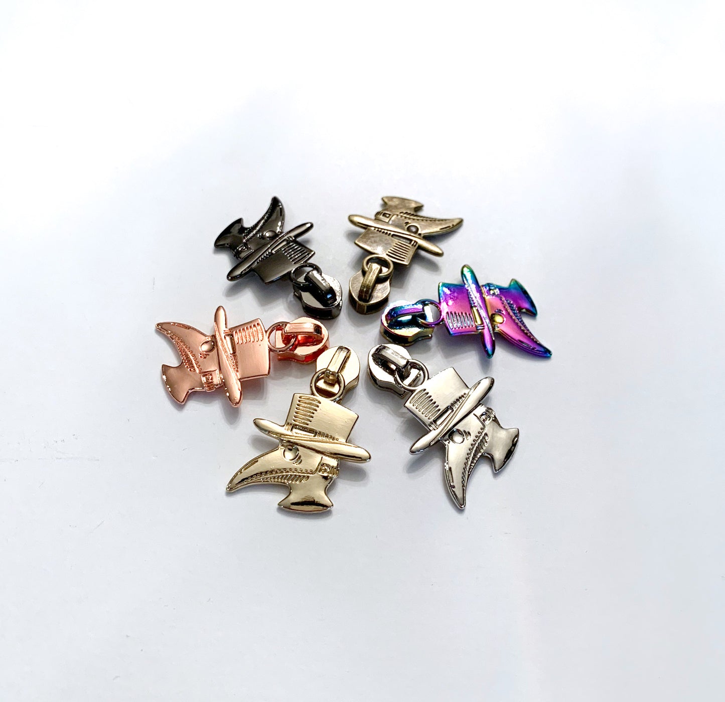 Hardware - Plague Doctor Nylon Zipper Pulls #5