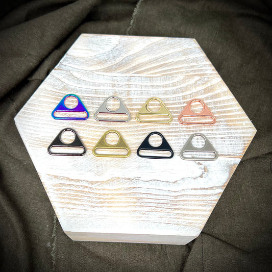 Hardware - 1” Triangle Rings