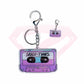 Hardware - Mixtape / Heart Acrylic Charm & Keychain