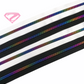 Hardware - Metallic Rainbow Zipper Tape Nylon #5