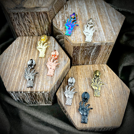 Hardware - Zombie Hand Nylon Zipper Pulls #5