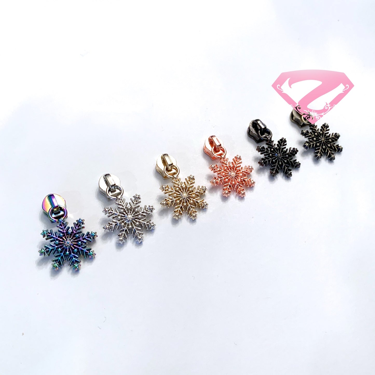 Hardware - Snowflake ❄️ Nylon Zipper Pulls #5