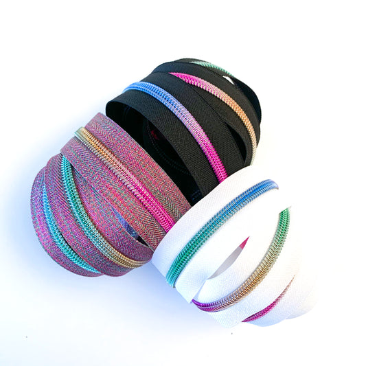 Hardware - Rainbow Nylon Zipper Tape #5
