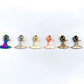 Hardware - Witch Hat Nylon Zipper Pulls #5